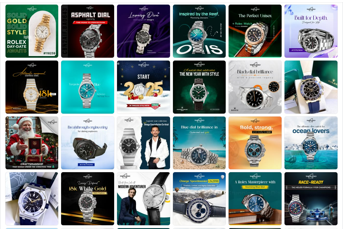 Time&Gold – Improved Digital Presence